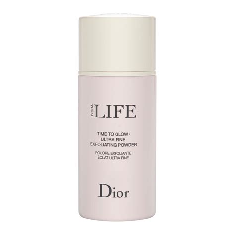 time to glow exfoliating powder dior|Christian Dior Hydra Life Time To Glow .